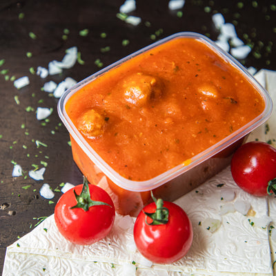 Balletjes in tomatensaus bij Tipzakske Aalst