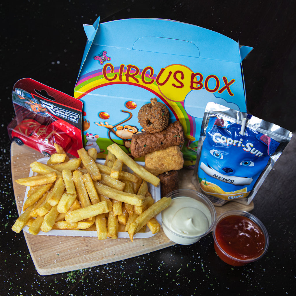 Kinderbox jongen – snackbox voor jonge frietliefhebbers