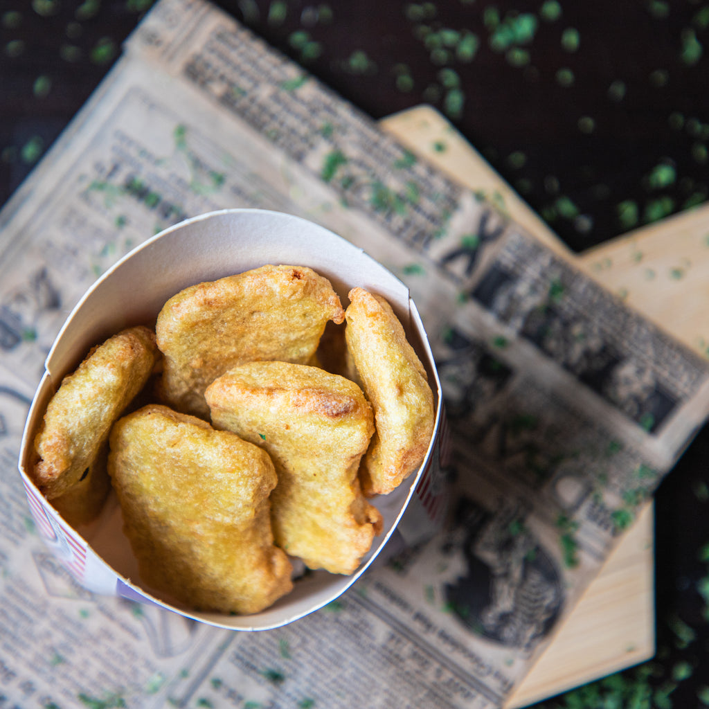 Kippets – kleine kipnuggets uit de frituur