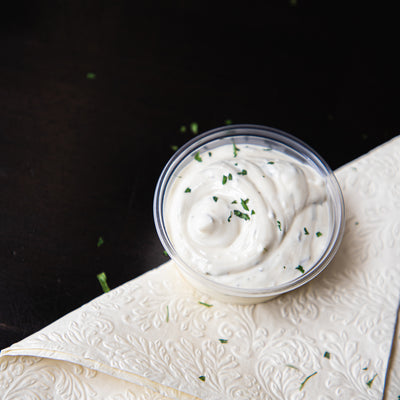 Looksaus frituur – romig en pittig