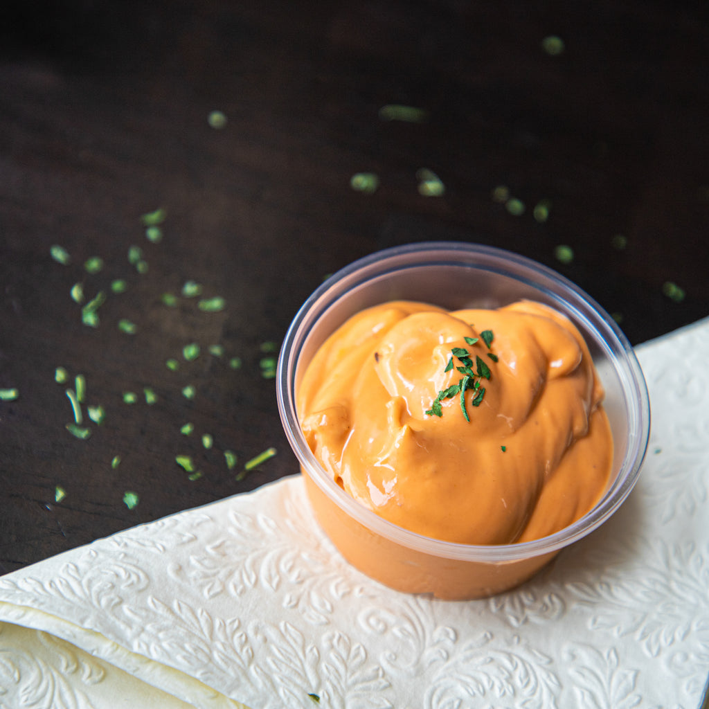Mammoetsaus – kruidige saus voor Mammoet snack