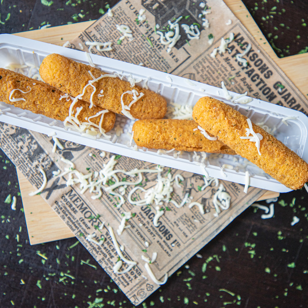 Mozzarella fingers – zachte kaassticks